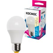 Лампа светодиодная A60 11Вт 3000К E27 220В КОСМОС LkecLED11wA60E2730