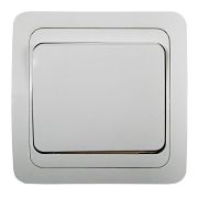 Выключатель 1-кл. СП Classico 2021 10А IP20 бел. ASD / IN HOME 4680005959846
